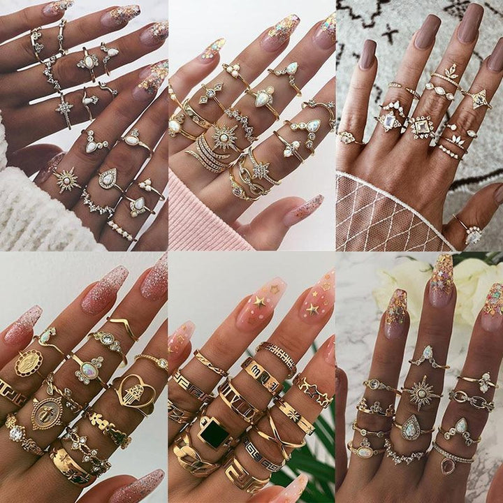 Distinctive Packaging Featuring 8 to 12 Rings