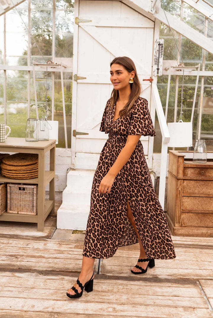 STELLA™ | Leopard Maxi Dress