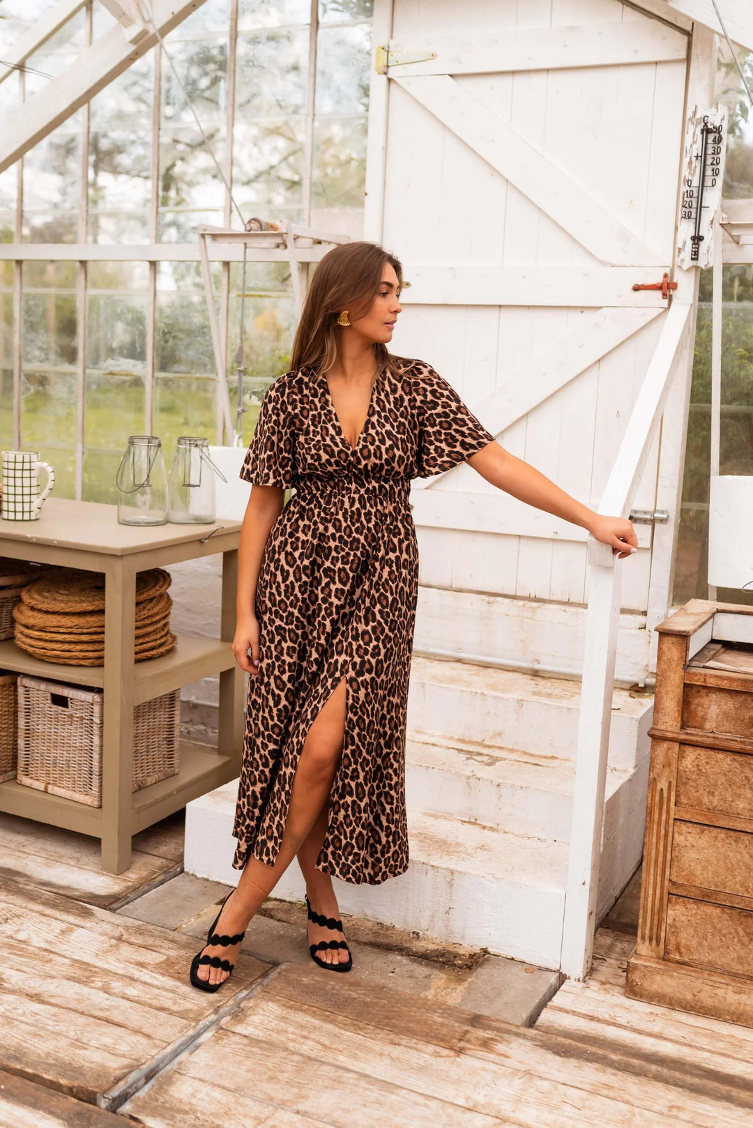 STELLA™ | Leopard Maxi Dress