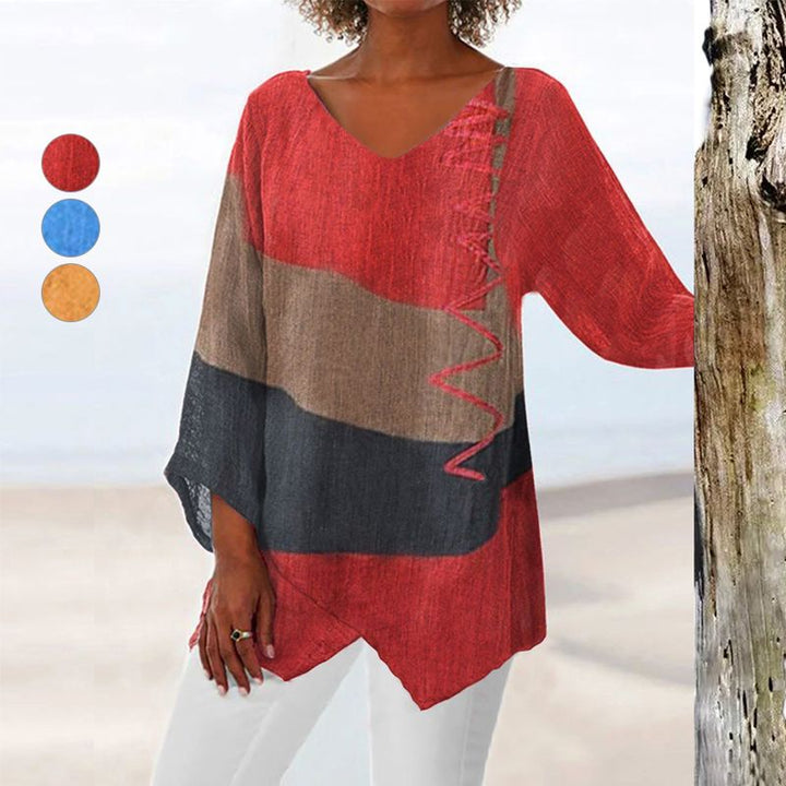 Tori™ Stylish V-Neck Top