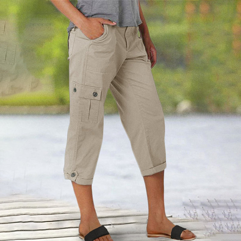 🔥 Limited Time Offer 🔥 Women's Versatile Stretchy Casual Shorts with Multiple Pockets