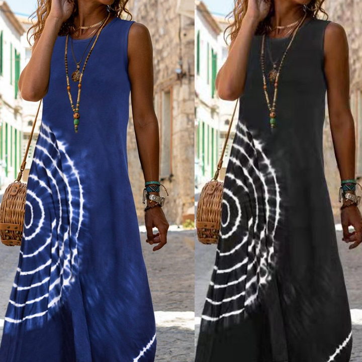 💕Women's Sleeveless Midi Dress - Casual Chic