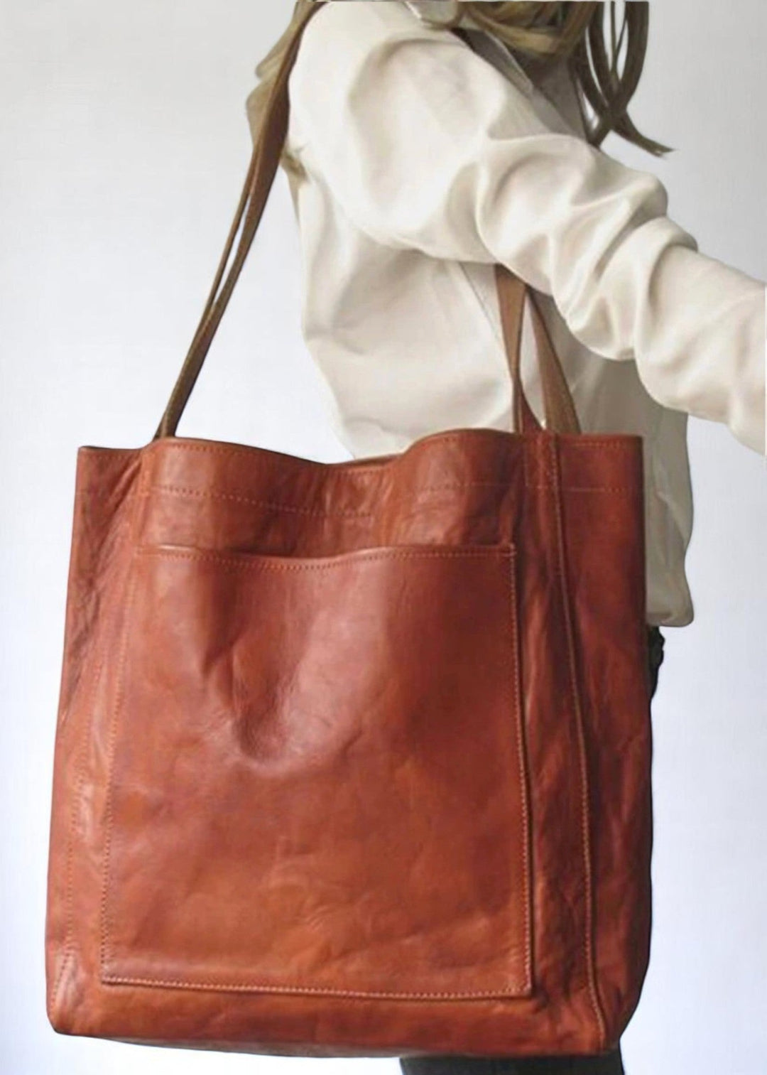 Valérie Leather Tote – Timeless. Elegant. Everyday Suitable