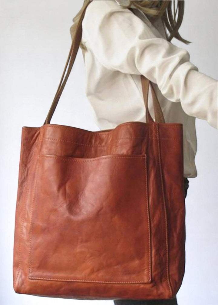 Valérie Leather Tote – Timeless. Elegant. Everyday Suitable