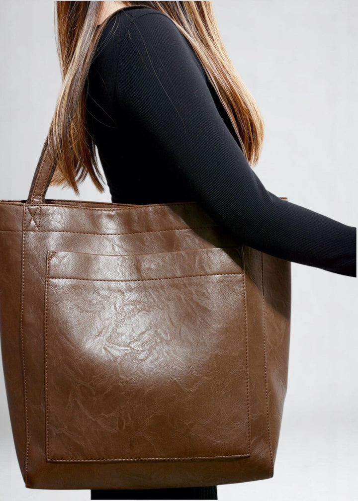 Valérie Leather Tote – Timeless. Elegant. Everyday Suitable