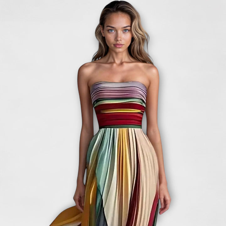 Flora | Vibrant Sleeveless Dress